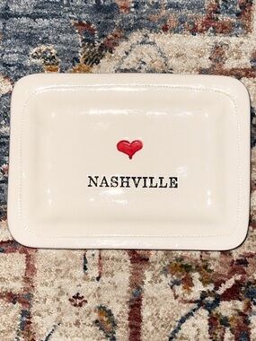 NWOT Nashville Heart Ceramic Tray / Nashville Tennessee / TN / Trinket / Dish